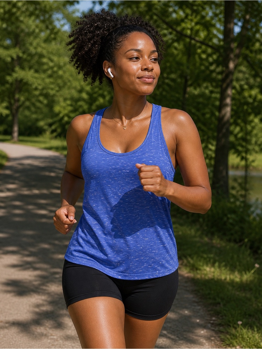 Bella Canvas Royal Blue Racerback Tank Top